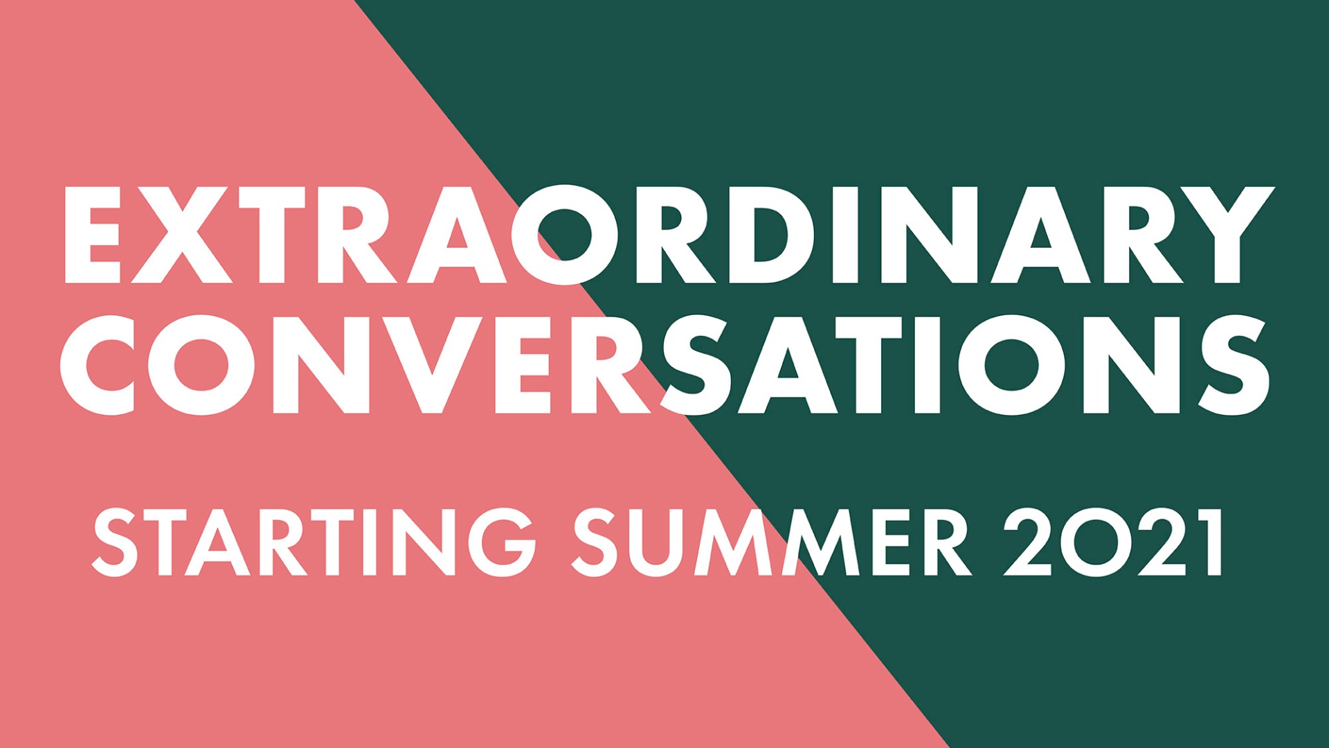 Extraordinary Conversations