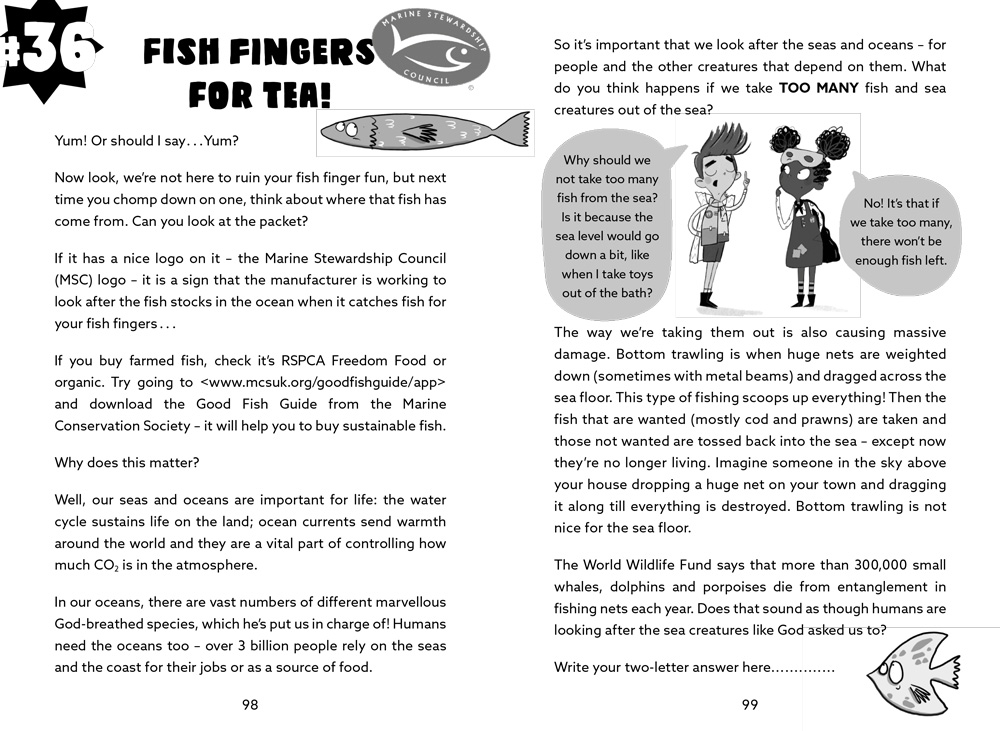 Fish Fingers for Tea
