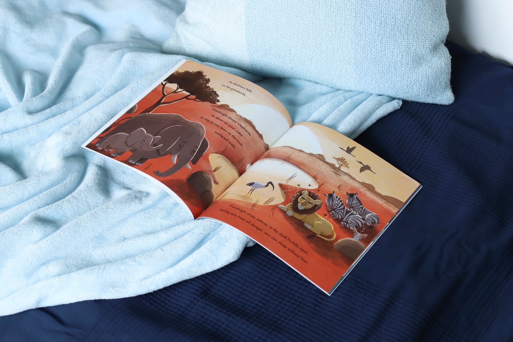 Goodnight world spread