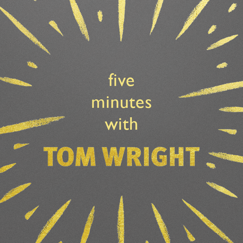 Five Questions about Paul with Tom Wright