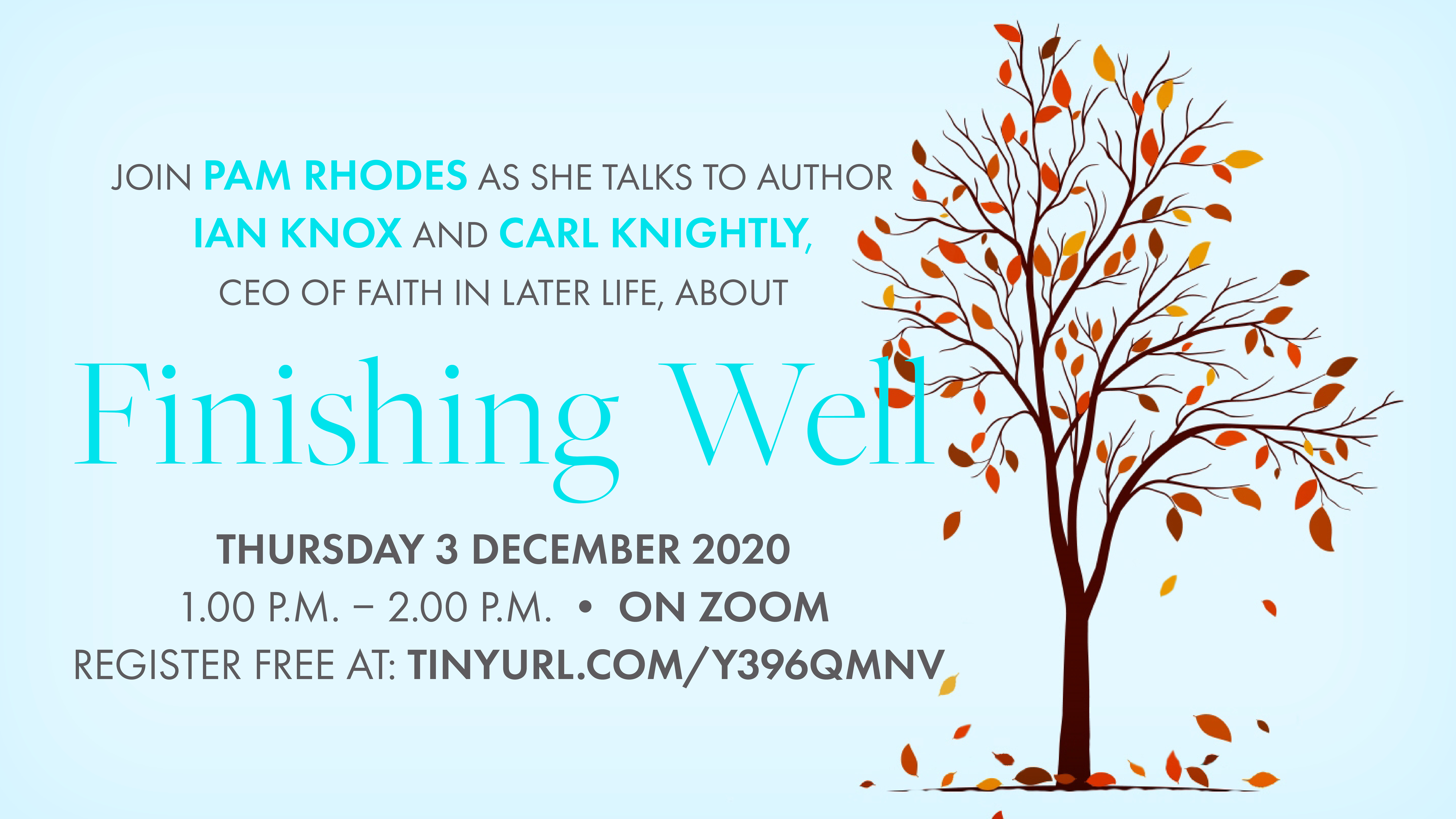 Pam Rhodes in Conversation with Ian Knox and Carl Knightly