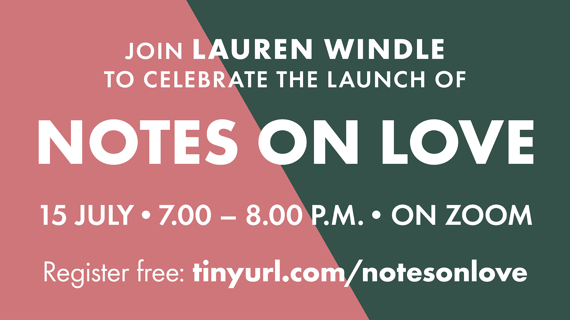 Notes on Love Book Launch