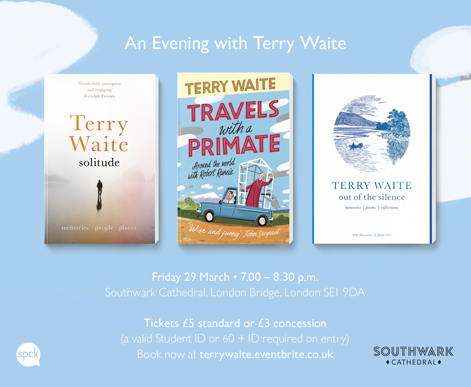 Terry Waite at Southwark Cathedral