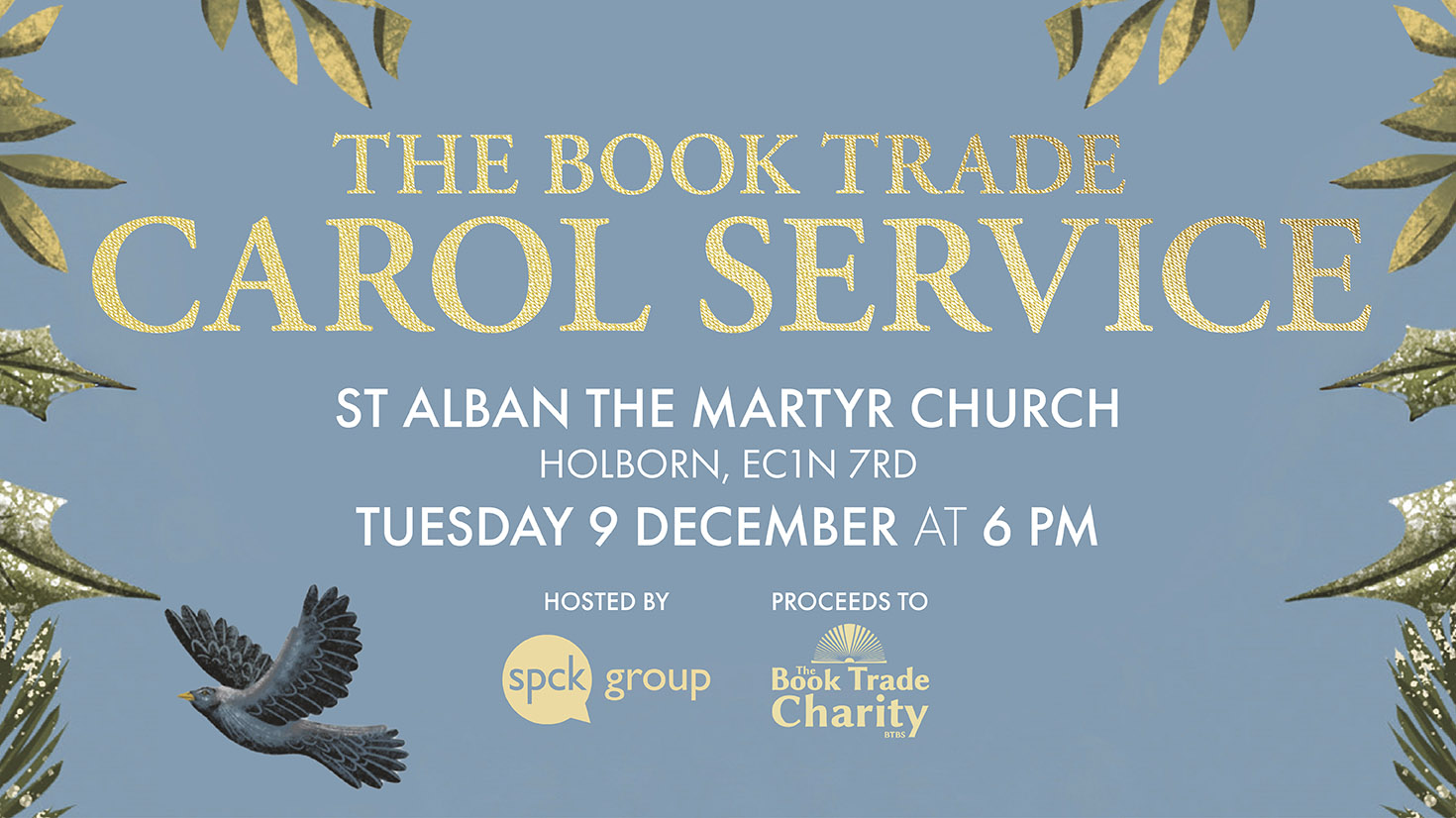 Join Us for the Book Trade Christmas Carol Service
