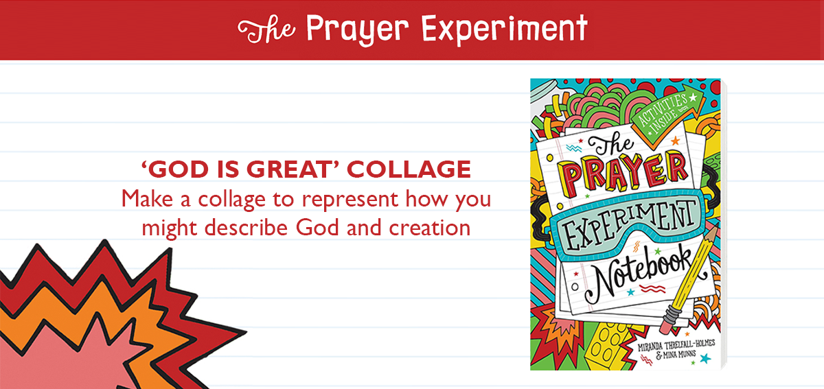 God is Great Collage - Children's Art Week 2019