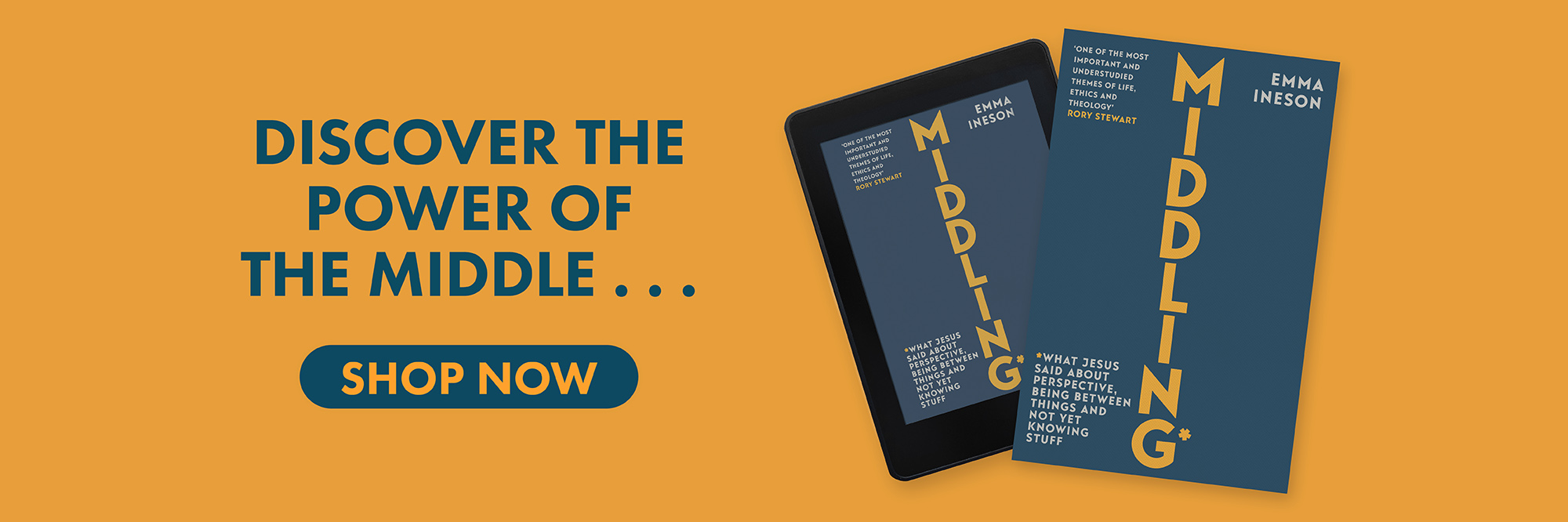 Middling What Jesus Said About Perspective, Being Between Things and Not Yet Knowing stuff