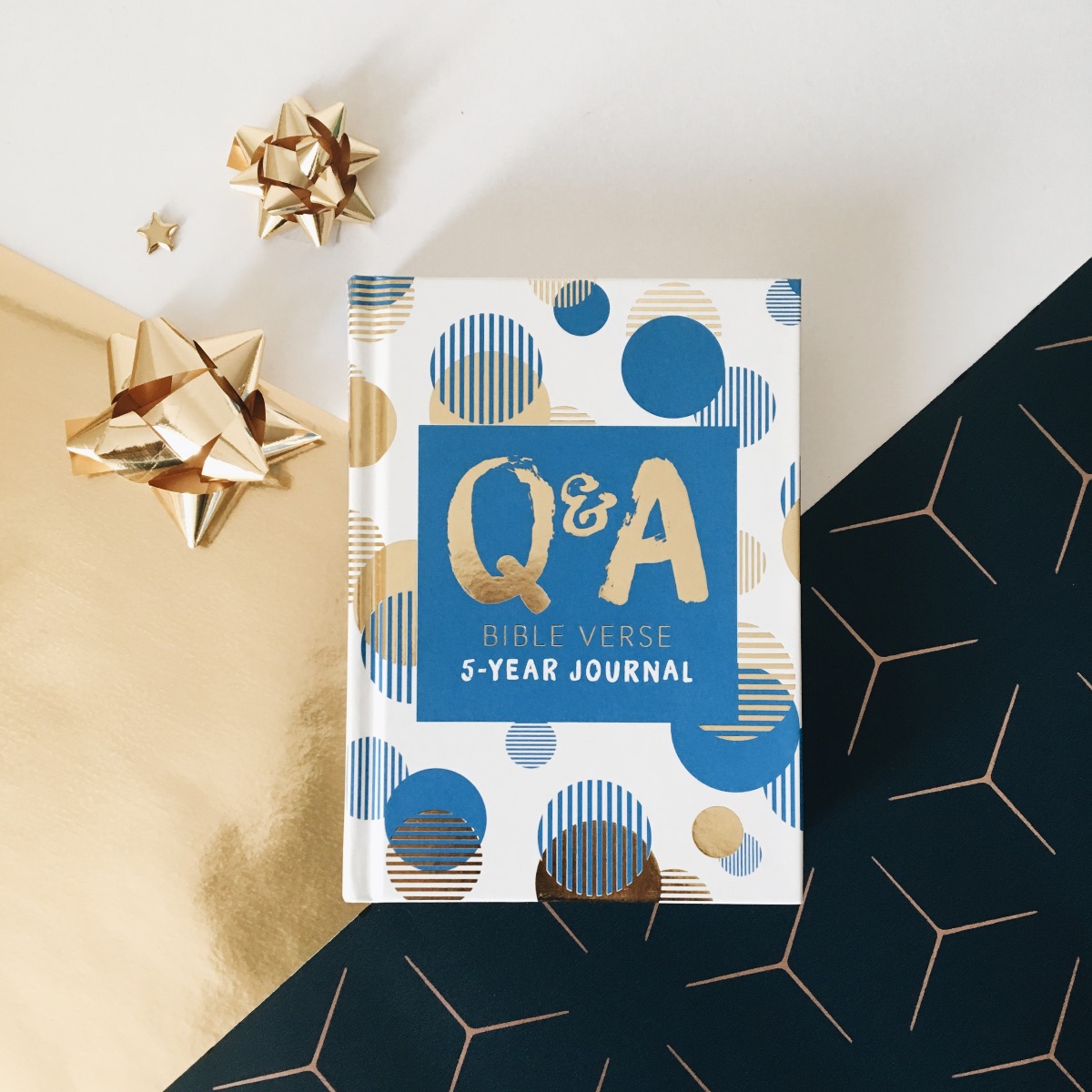Q&A Bible Journal Blue
