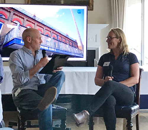 Andy Frost and Debbie Flood