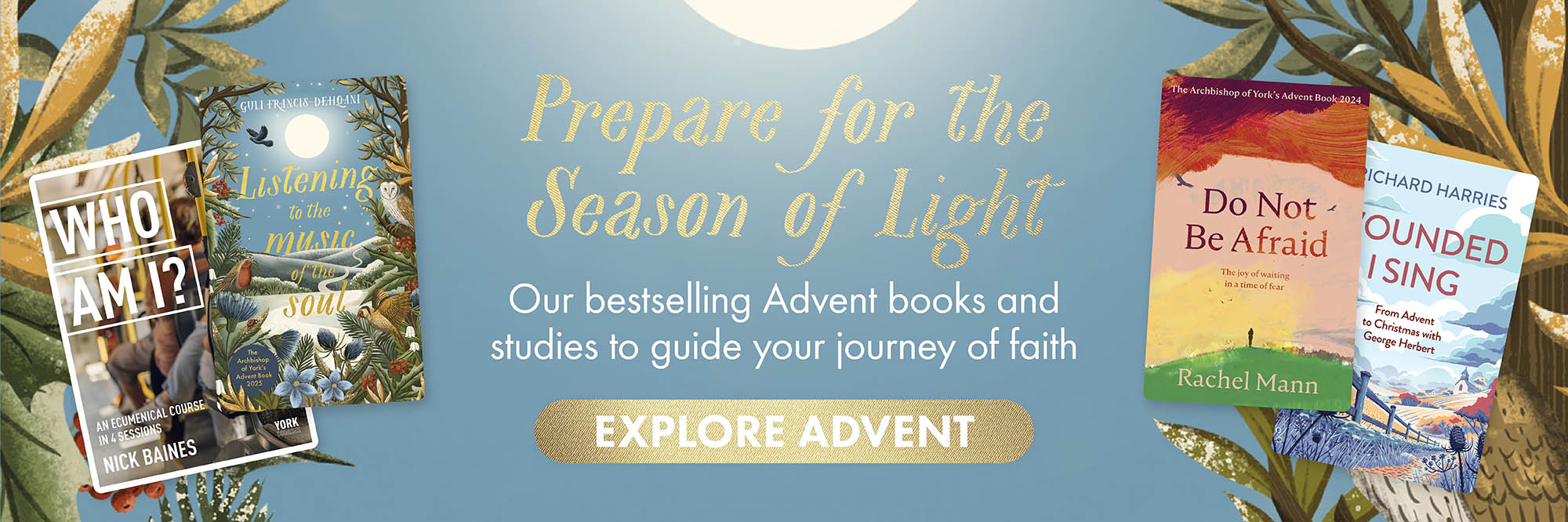 SPCK Advent books and daily devotionals for the Christmas season.