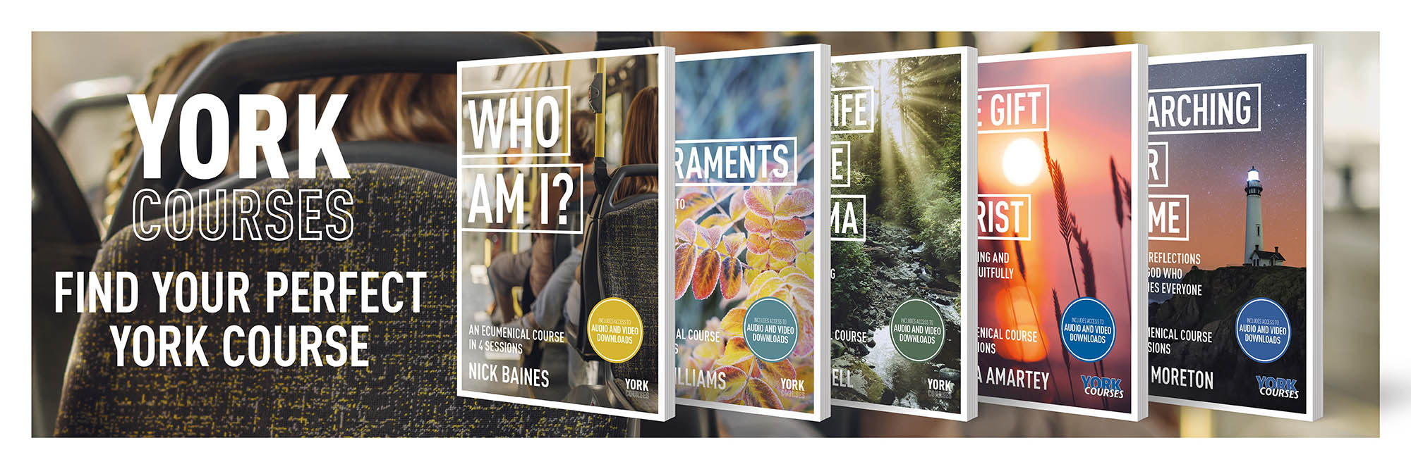 With York Courses, explore life&rsquo;s biggest questions through honest conversation and insight rooted in Scripture.