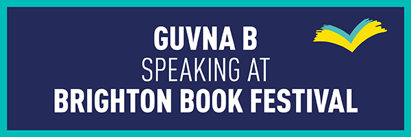 Guvna B at Brighton Book Festival