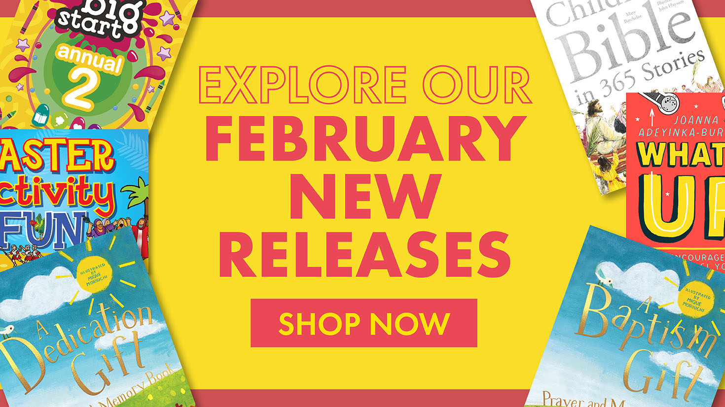 Explore Our February New Releases