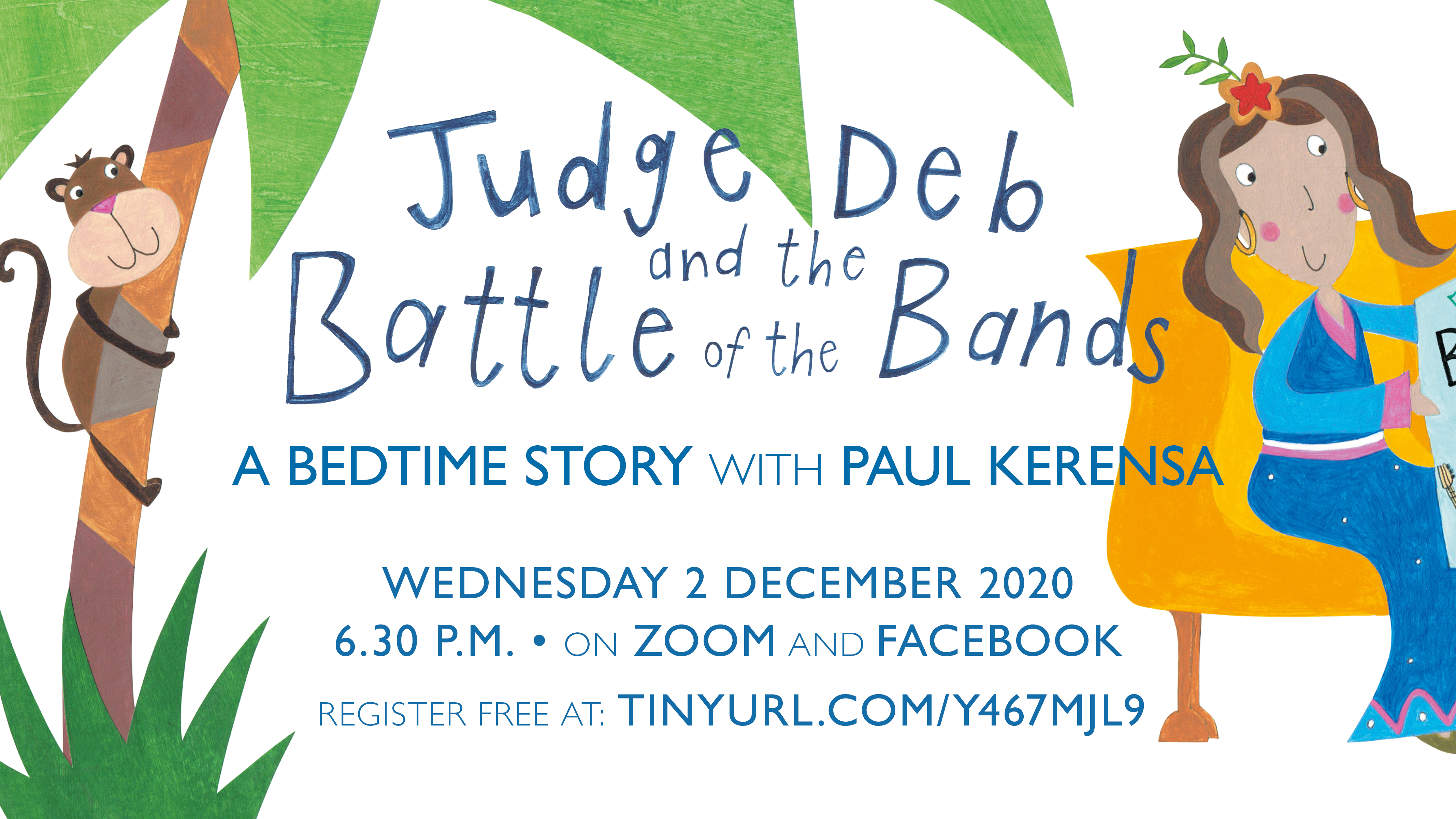  Judge Deb and the Battle of the Bands: A Bedtime Story with Paul Kerensa
